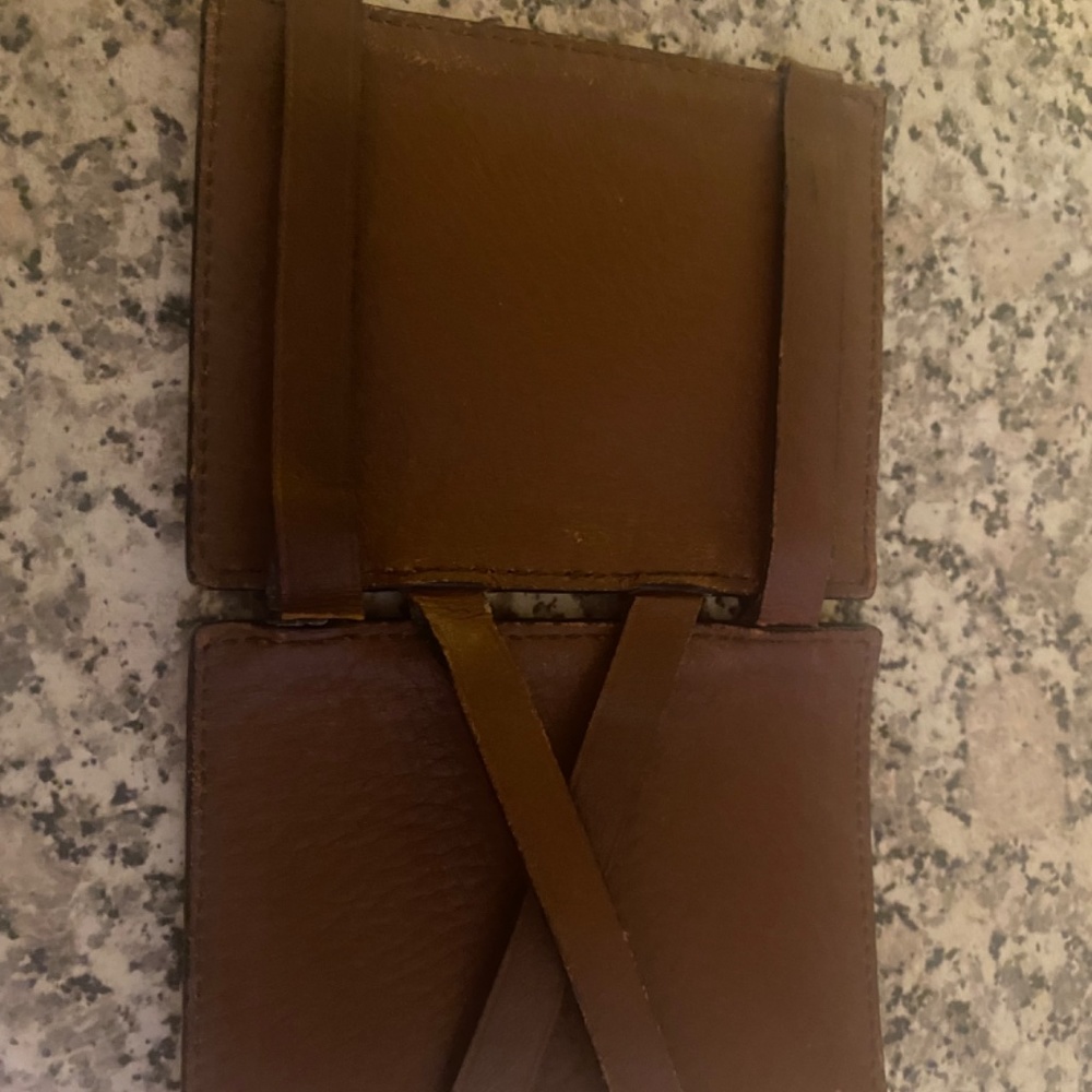 Vintage Gucci real unisex leather card holder unisex wallet.